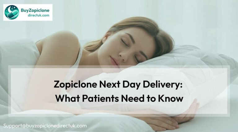 Zopiclone Next Day Delivery: What Patients Need to Know